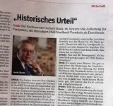 Strate nennt BGH-Urteil historisch